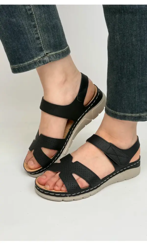 Сандалии летние с ремешком-липучкой женские (р-р 36-42)