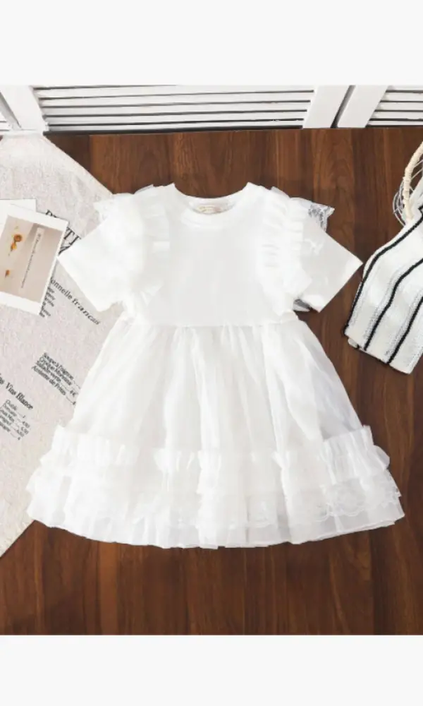 Платье пышное нарядное для девочки (р-р 98-122)