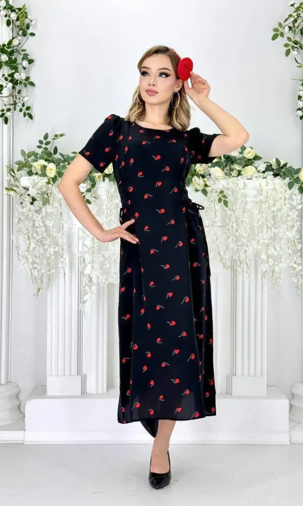 Платье женское летнее на завязках ( р-р 42-48)