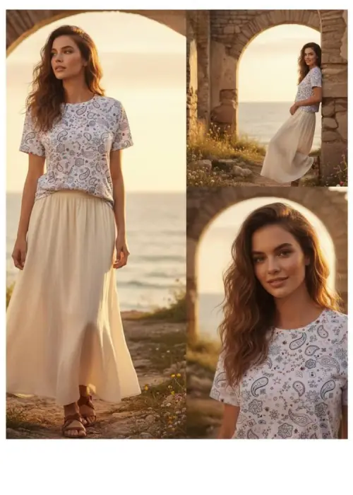 Футболка принтованная женская р-р 48-56