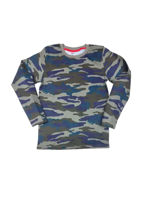Кофта камуфляжная для мальчика 2-6 лет