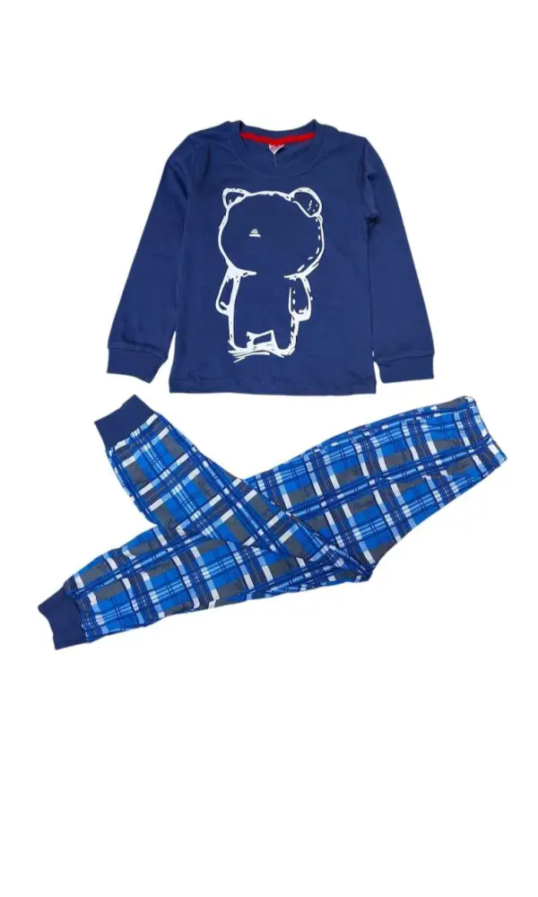 Пижама для мальчика кофта+брюки р-р 5-9 лет