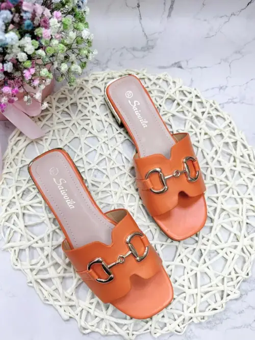 Шлёпки кожаные женские (р-р 36-40)