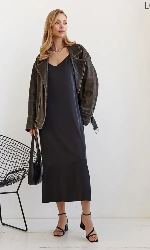 Платье комбинация регулируемых бретелях ( р-р 48-54)