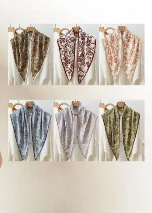 Косынка шёлковая женская (110*180)