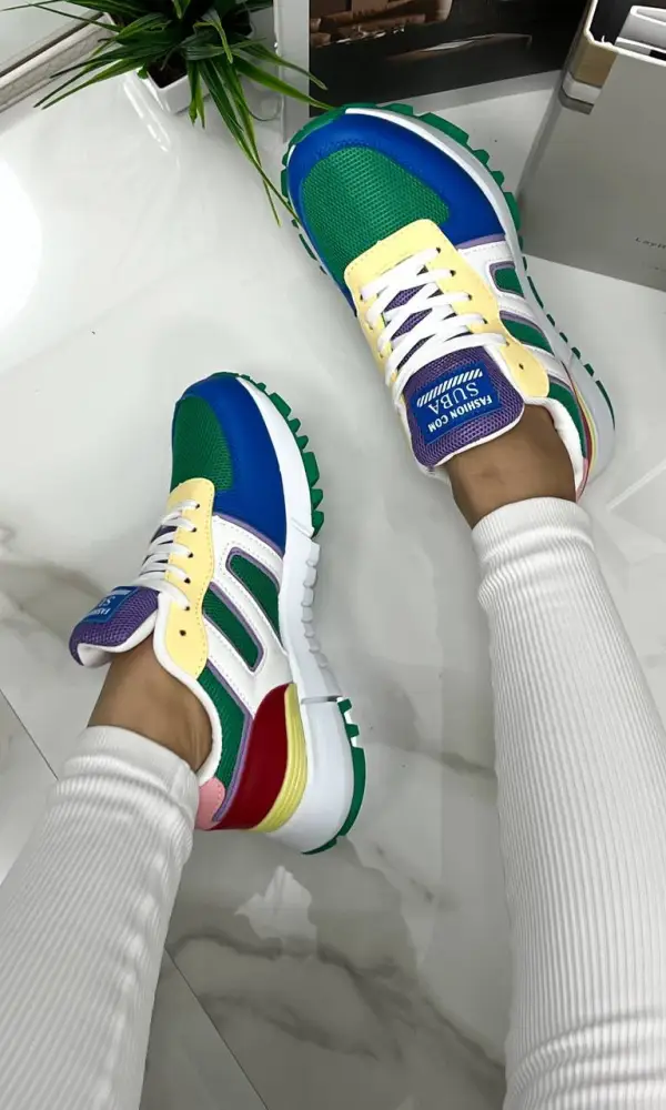 Женские кроссовки летние яркие ( р-р 36-41)