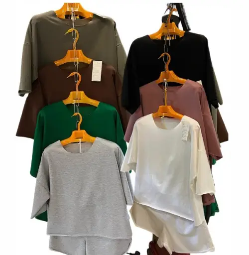 Комплект женский с шортами ,  необработанные края ( р-р 42-50)