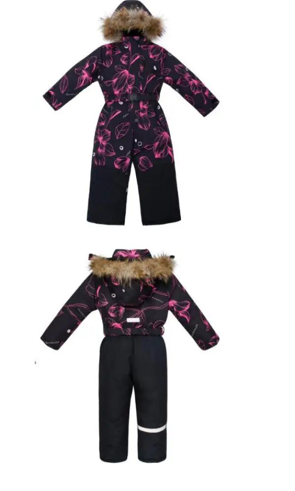 Комбинезон зимний для девочки р-р 92-122