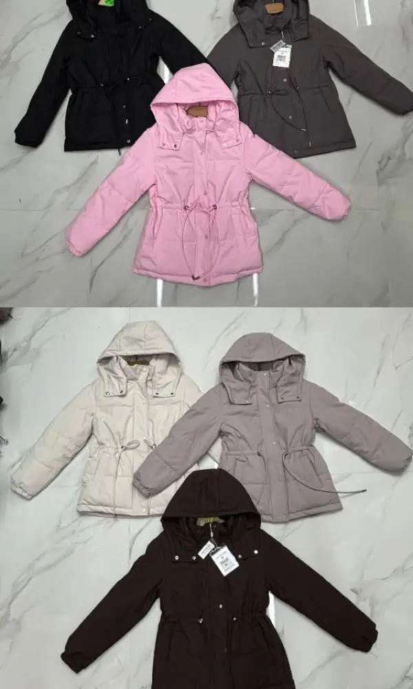 Куртка весенняя женская со съёмным капюшоном р-р 42-48