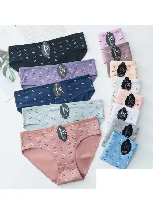 Трусы- слипы женские с принтом р-р XL-XXL-XXXL