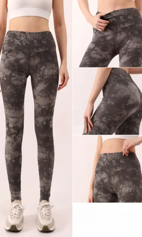 Леггинсы спортивные с принтом женские р-р M-XXXL