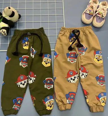 Спортивные брюки для мальчика с принтом (р-р 3-7 лет)