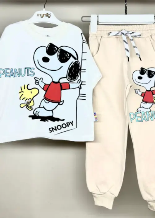 Костюм для мальчика футболка оверсайз + брюки (р-р 3-7 лет)