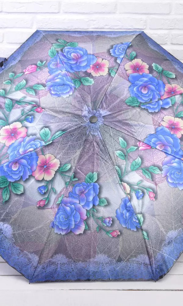 Зонт женский  полуавтомат, Эпонж