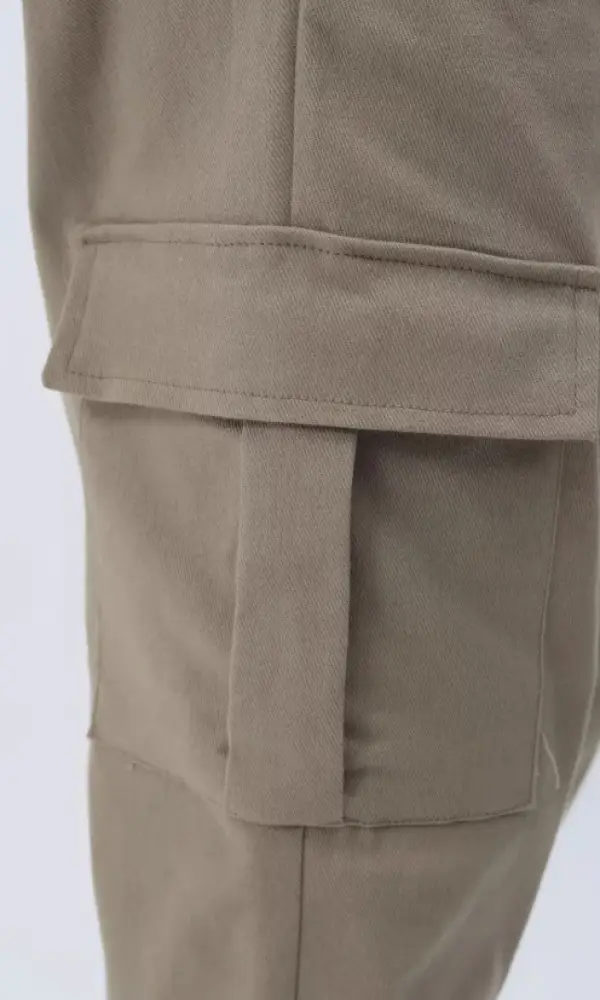 Мужской костюм джинсовый с брюками карго ( р-р 48-54)
