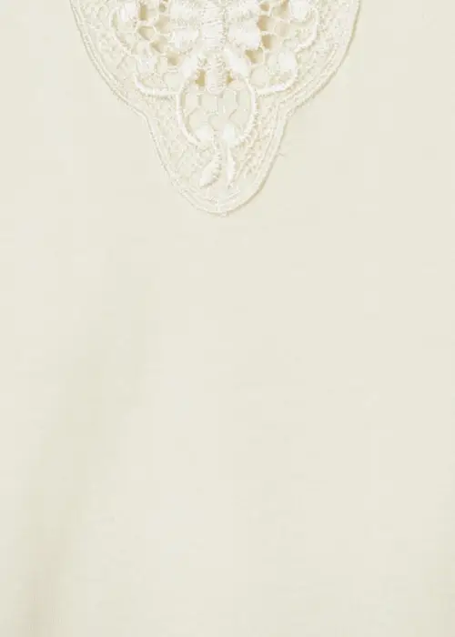 Майка женская, кружевной орнамент. Однотонная, хлопок (48-58)